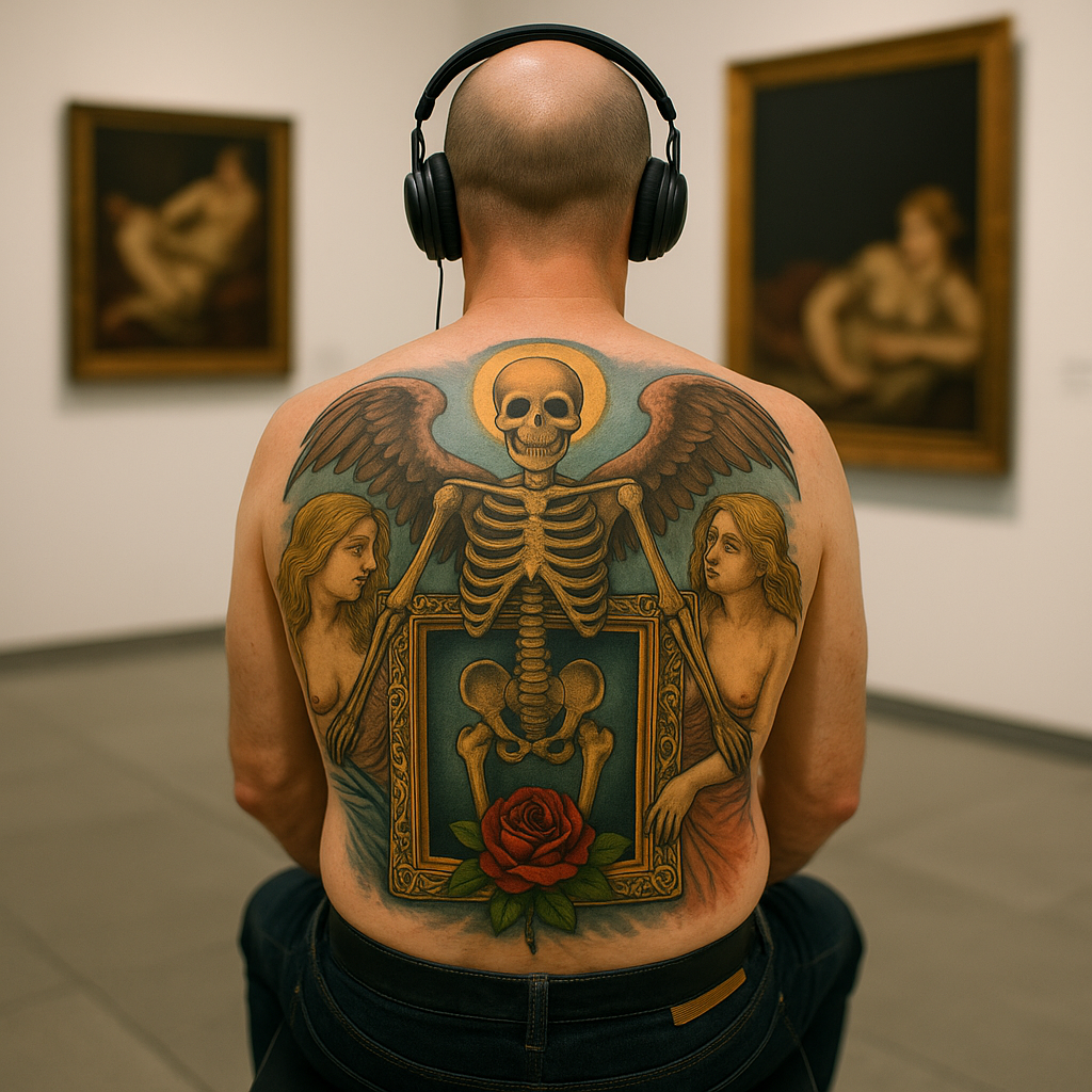 Tim The Tattoo Man The Man Whose Skin Has Been Sold To The Museum Of