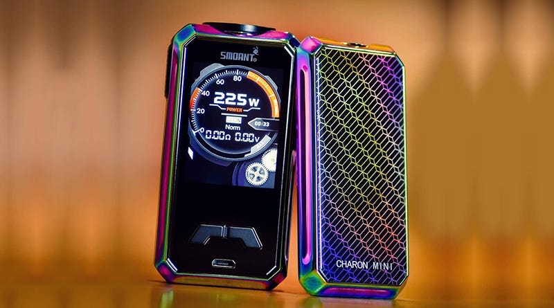 mini vape mods Smoant Charon Mini 225W Mod Review | by Health Cabin