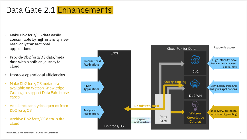 New UI experience of IBM Db2 for z/OS Data Gate 2.1 | by