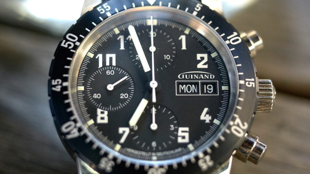 Guinand 40.50.01 Chronograph Review | by Nikola Lazarevic | Medium