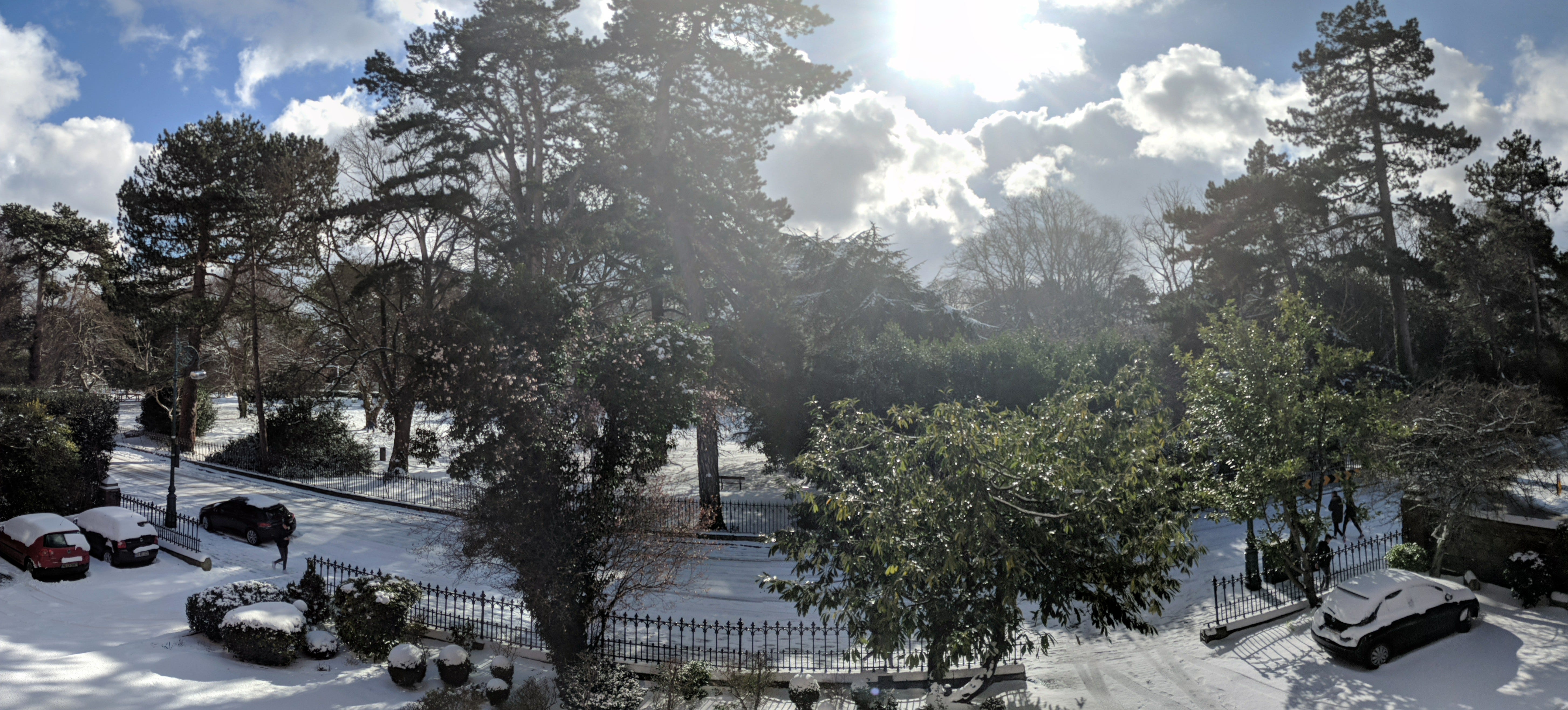 Remote office views from the meetingRoom.io team