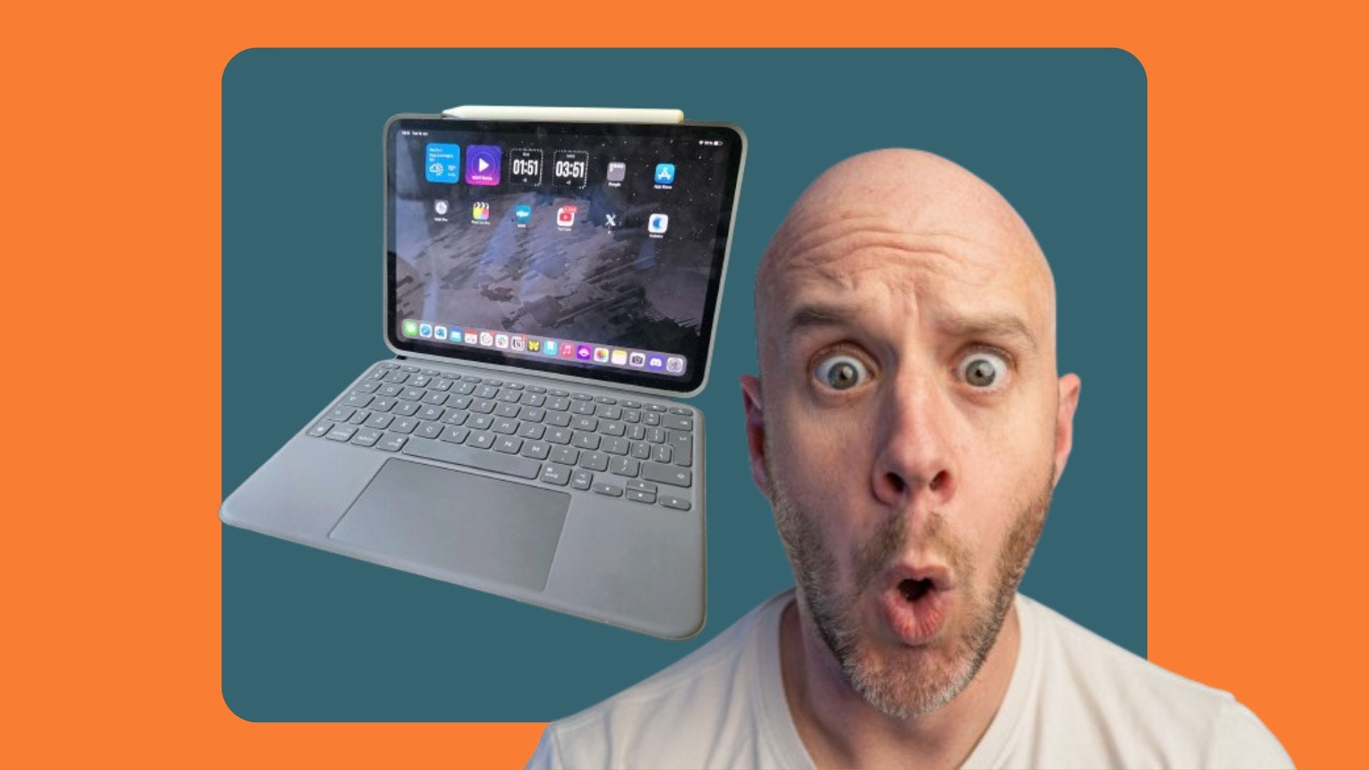 iPad Pro Logitech Combo Touch (11-inch M4 iPad Pro): Two-Month
