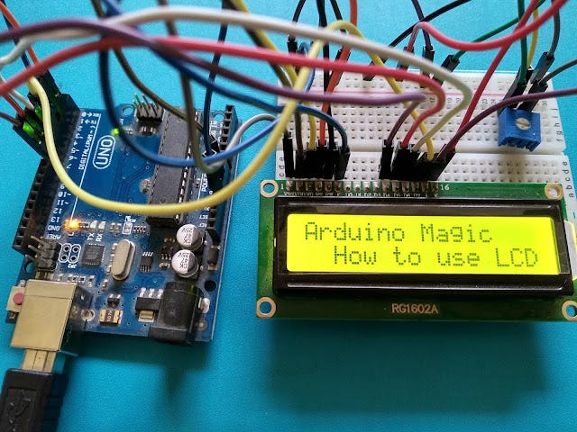 Display Lcd 16x2 Arduino