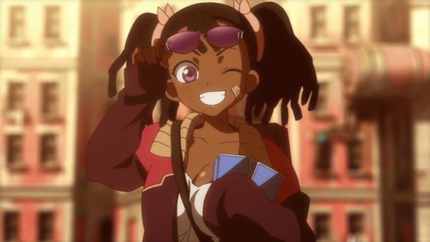 black female anime characters
