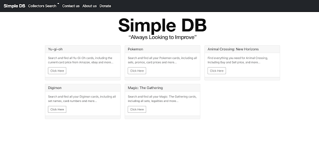 My homepage and React-Bootstrap Cards.. | by Push, Pull And Passive Income  | Dev Genius