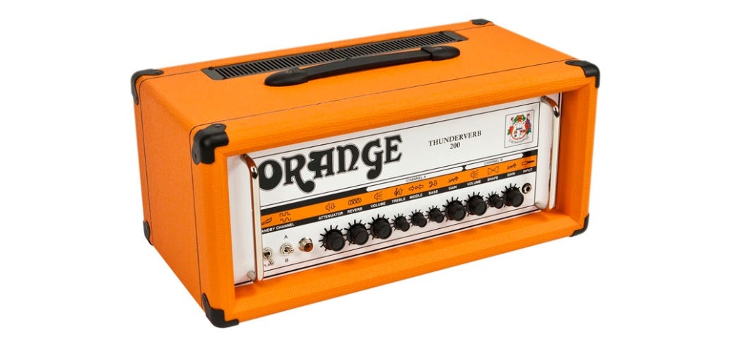 Orange Thunderverb 200 TV200 Review | by Sound Unlimited | Medium