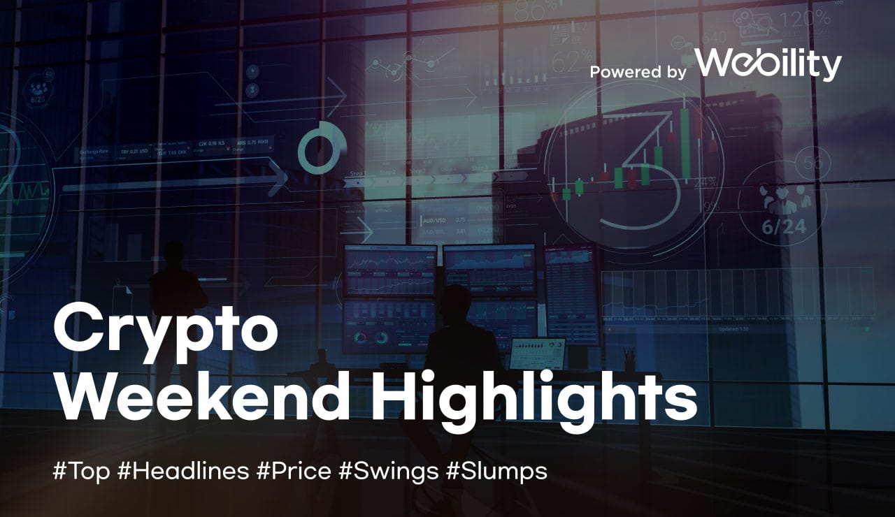 Crypto Weekend Highlights_April 29 | by Webility Official | Webility |  Medium