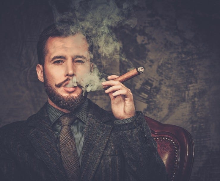 ways to smoke a cigarette How To Smoke A Cigar Like A Gentleman | by Robert Walsh