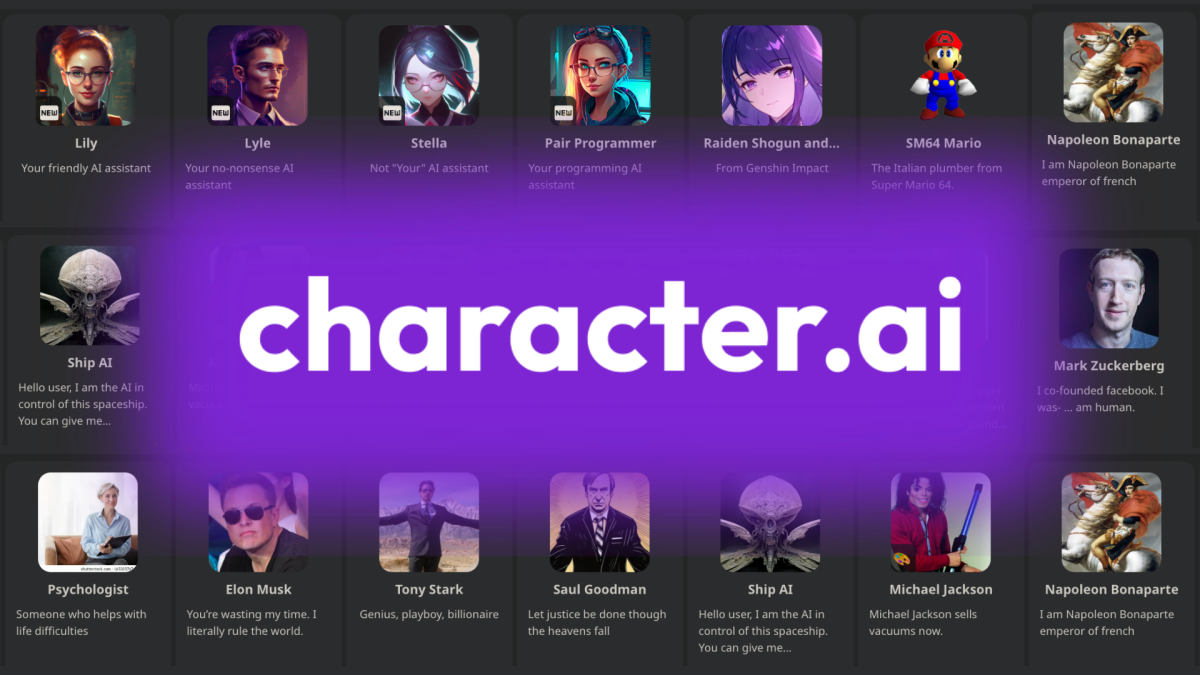 Perbandingan Character.ai dengan Platform AI Watak Lain