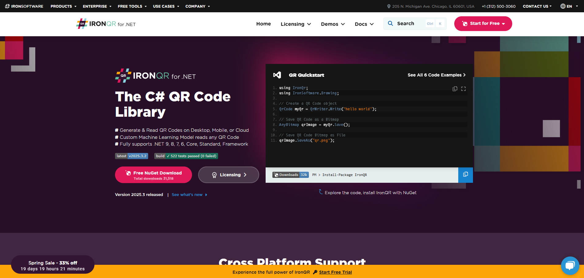 Comparing ZXing ORG QR Code Generator Alternatives with IronQR