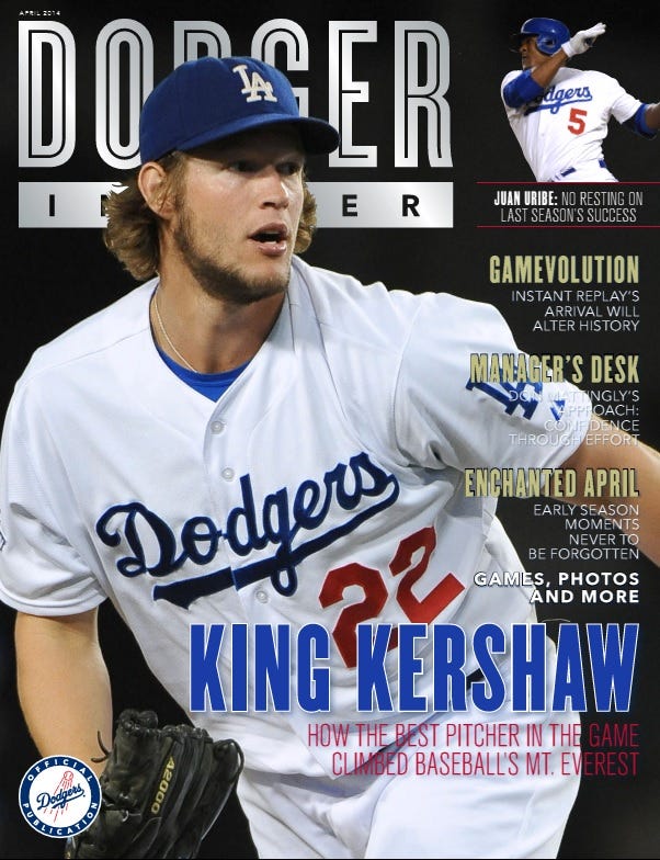 Dodger Insider magazine — April edition | by Jon Weisman | Dodger