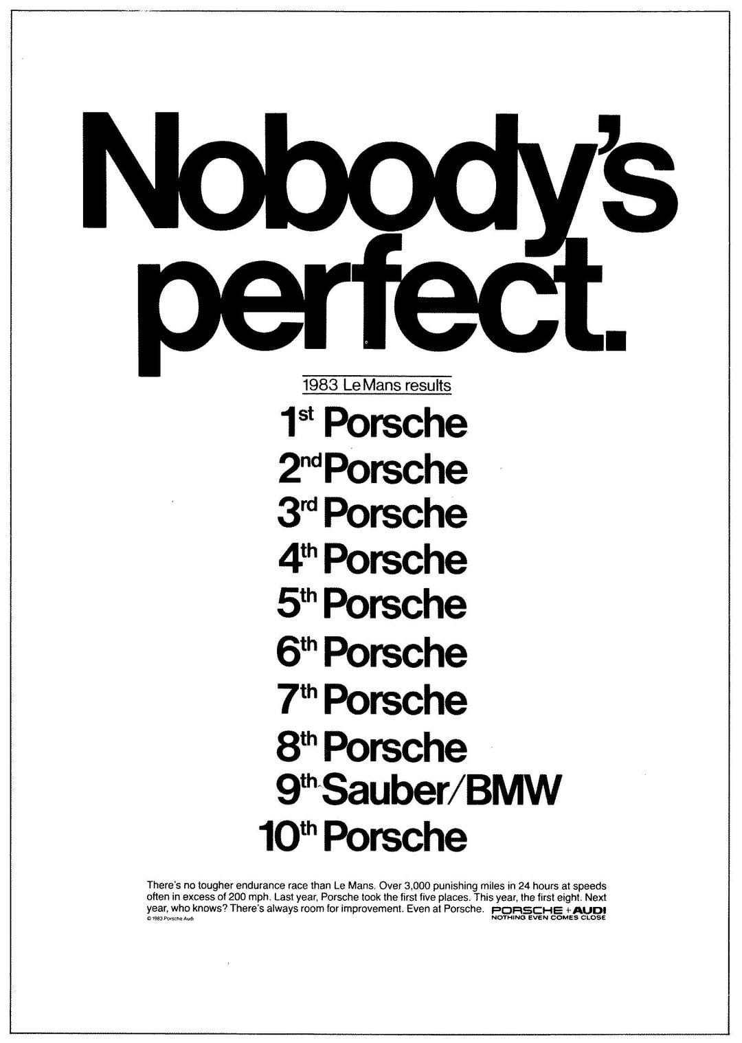 PORSCHE 930 24h LE MANS 1983 1/43 RESIN CAR MODELS BY SPARK S9856 NEW