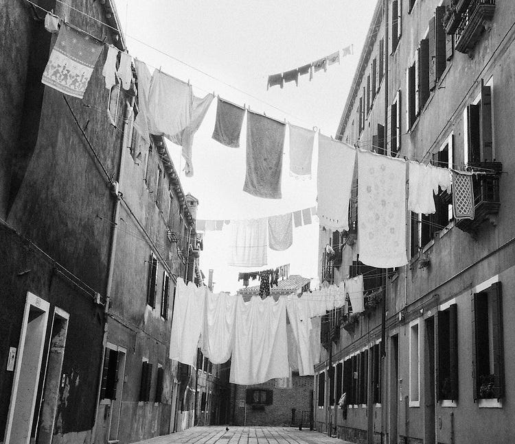 Hanging Out To Dry Idiom