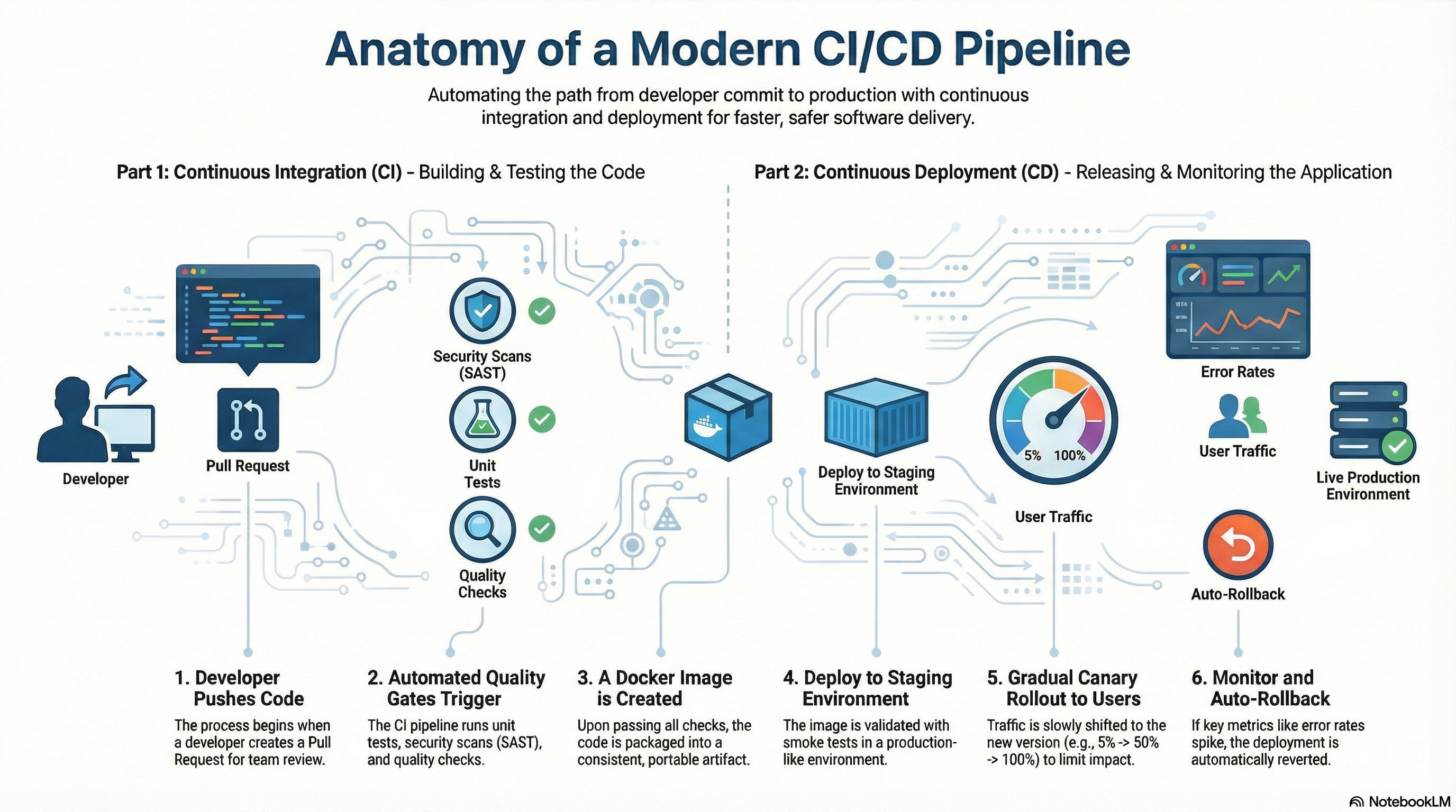Image anatomy of a medern ci/cd pipeline