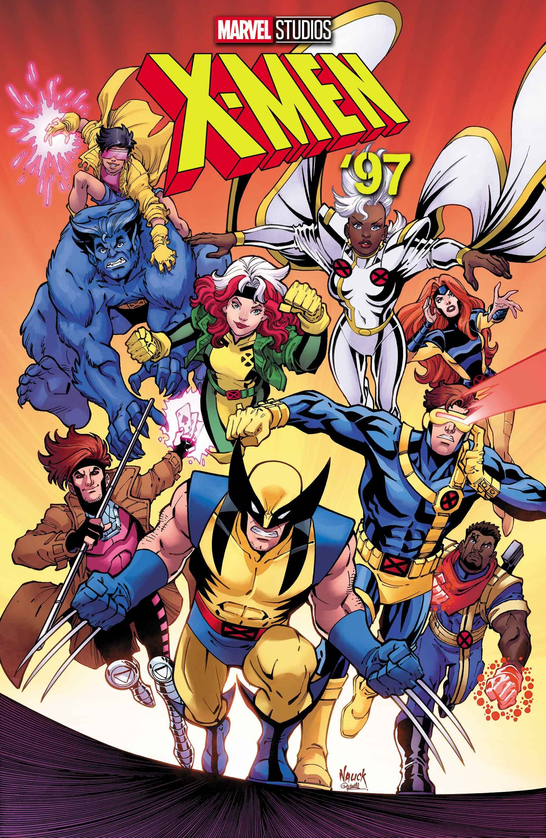 The X-Men team assembled in promotional artwork for X-Men '97