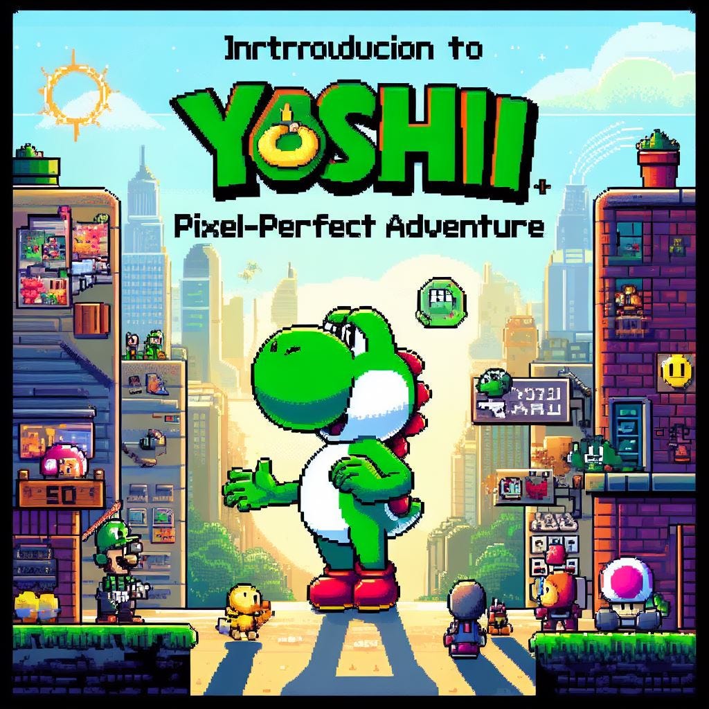 Unveiling the Mesmerizing World of Yoshi Pixel Art: A Gallery