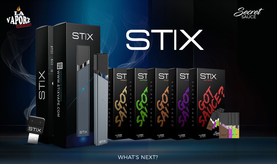 New launch STIX VAPE — Pod System | by Bitcoin Strugglor | Medium