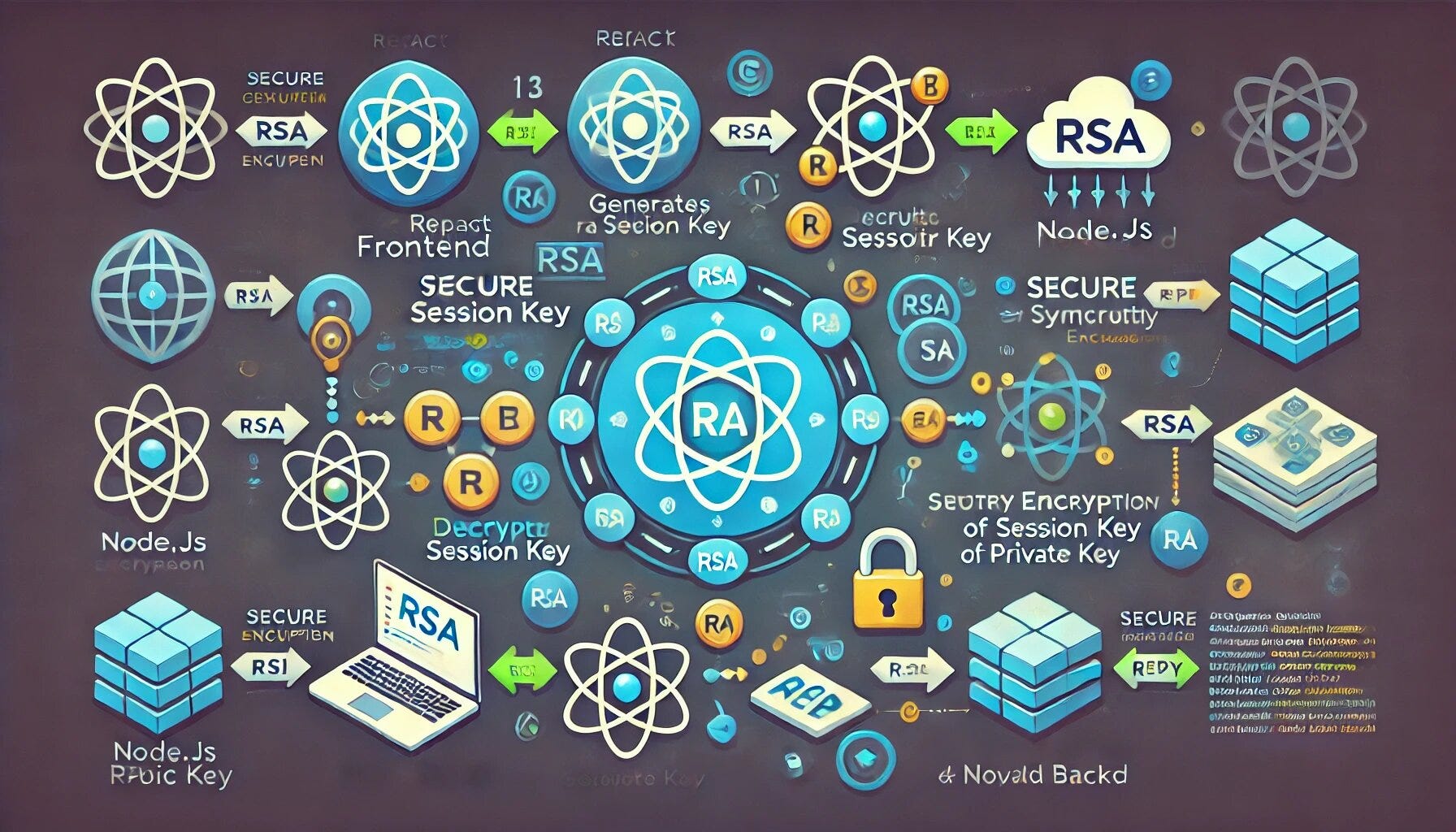 Secure Communication Between React Frontend and Node.js Backend Using RSA  Encryption | by amit kumar | Medium