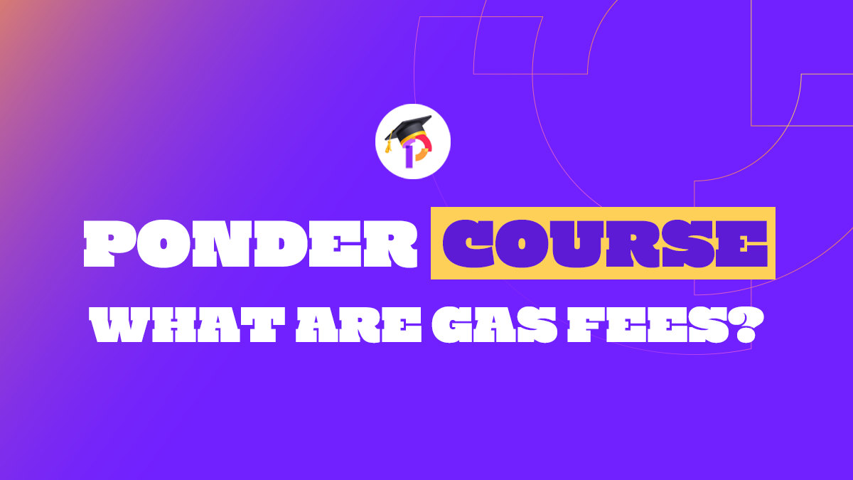 What are Gas Fees? | Web3. Find out what Gas fee means in… | by Ponder.One  | Medium