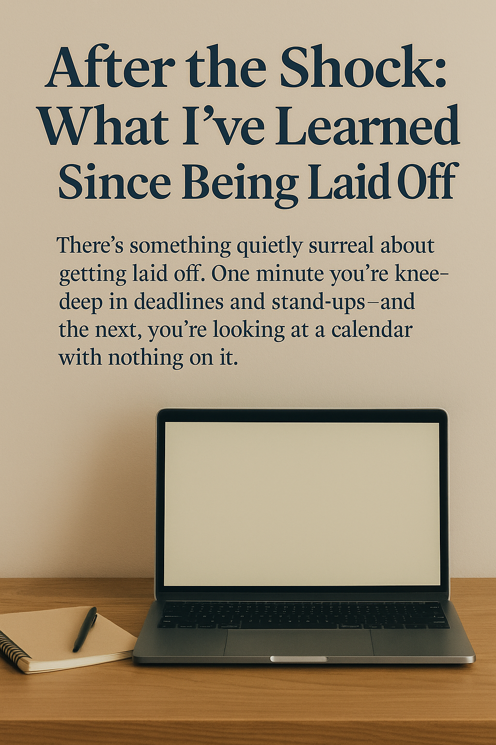 🧭 After the Shock: What I've Learned Since Being Laid Off | by  MagicalHippie | Medium, image size:1024x1536