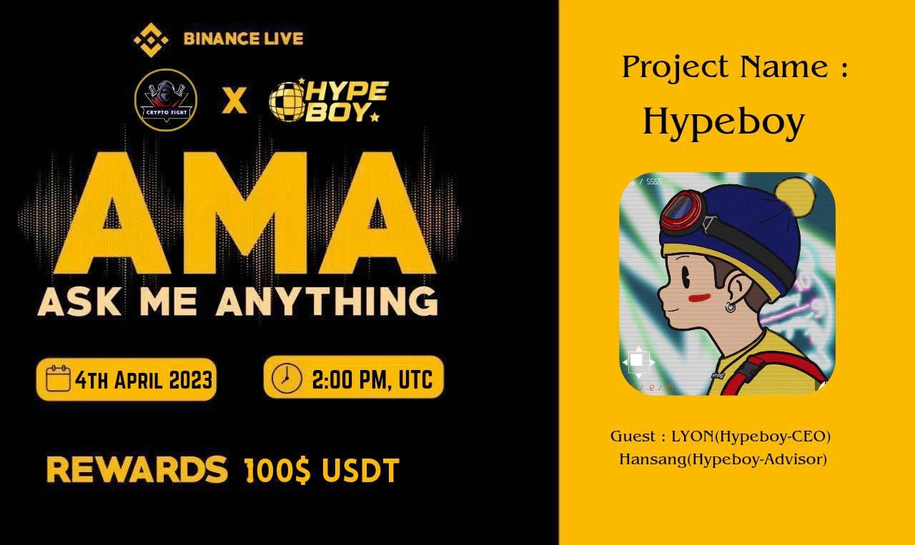 📢 Binance Live AMA announcement. Binance Live AMA announcement | by HIPPOP  | Medium