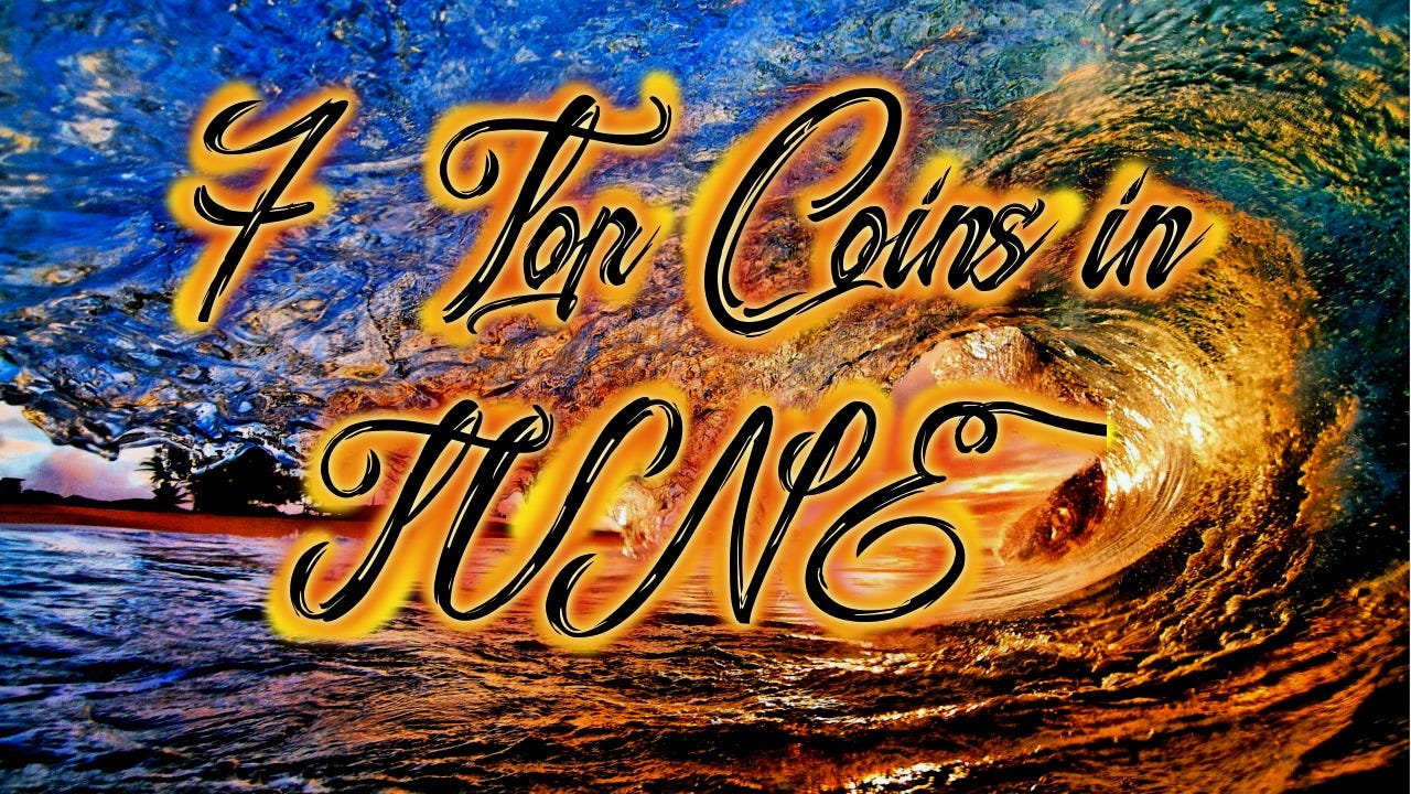 Top Coins in June 2018!. June is here and it is also the end of… | by  Cryptolite | Medium