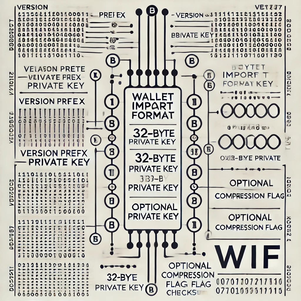 Wallet Import Format (WIF): A Protocol-Level Standard for Secure Bitcoin  Key Serialization | by Michael P. Di Fulvio | Coinmonks | Medium