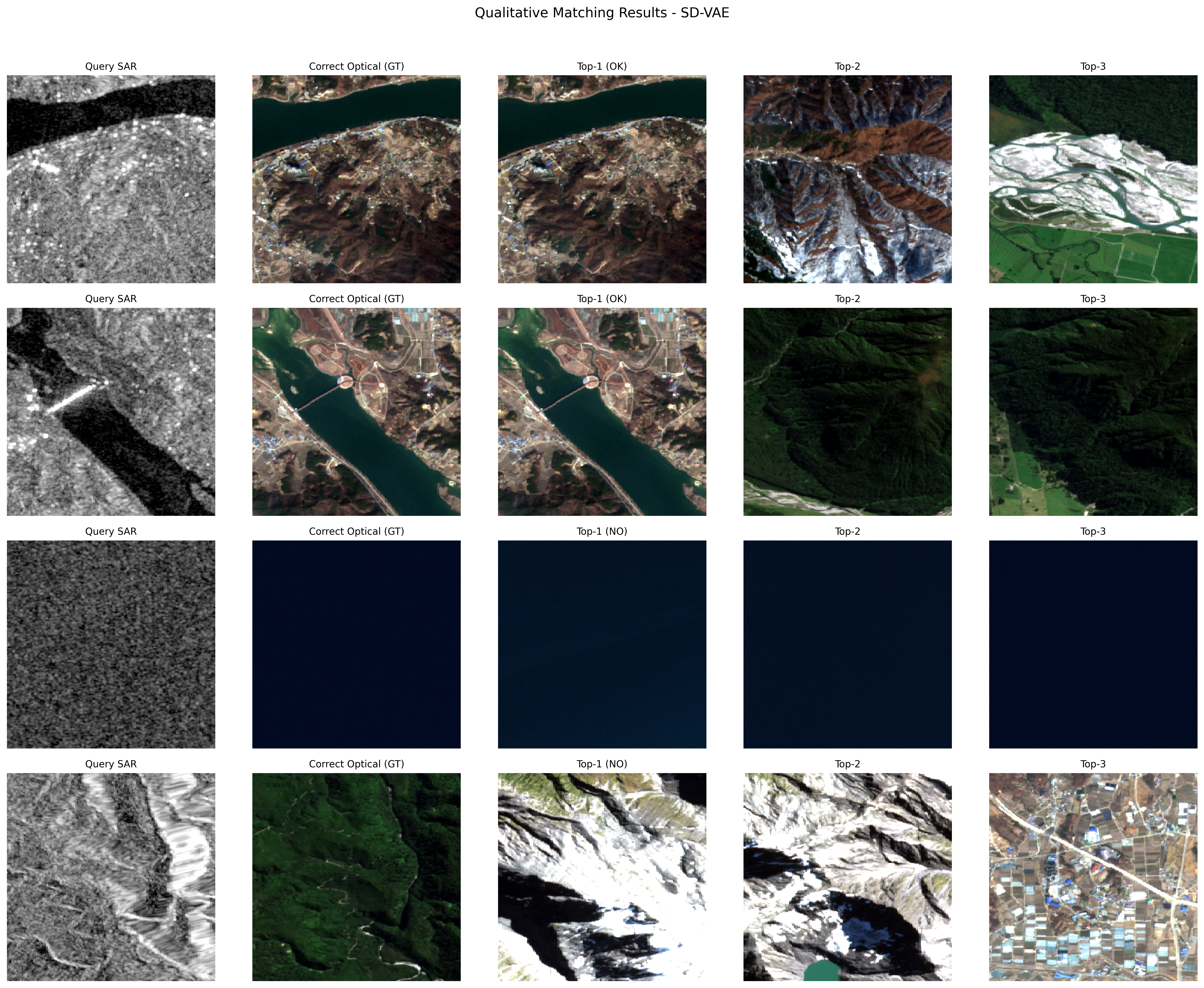 Zero-Shot SAR-Optical Matching. Can pretrained vision models match