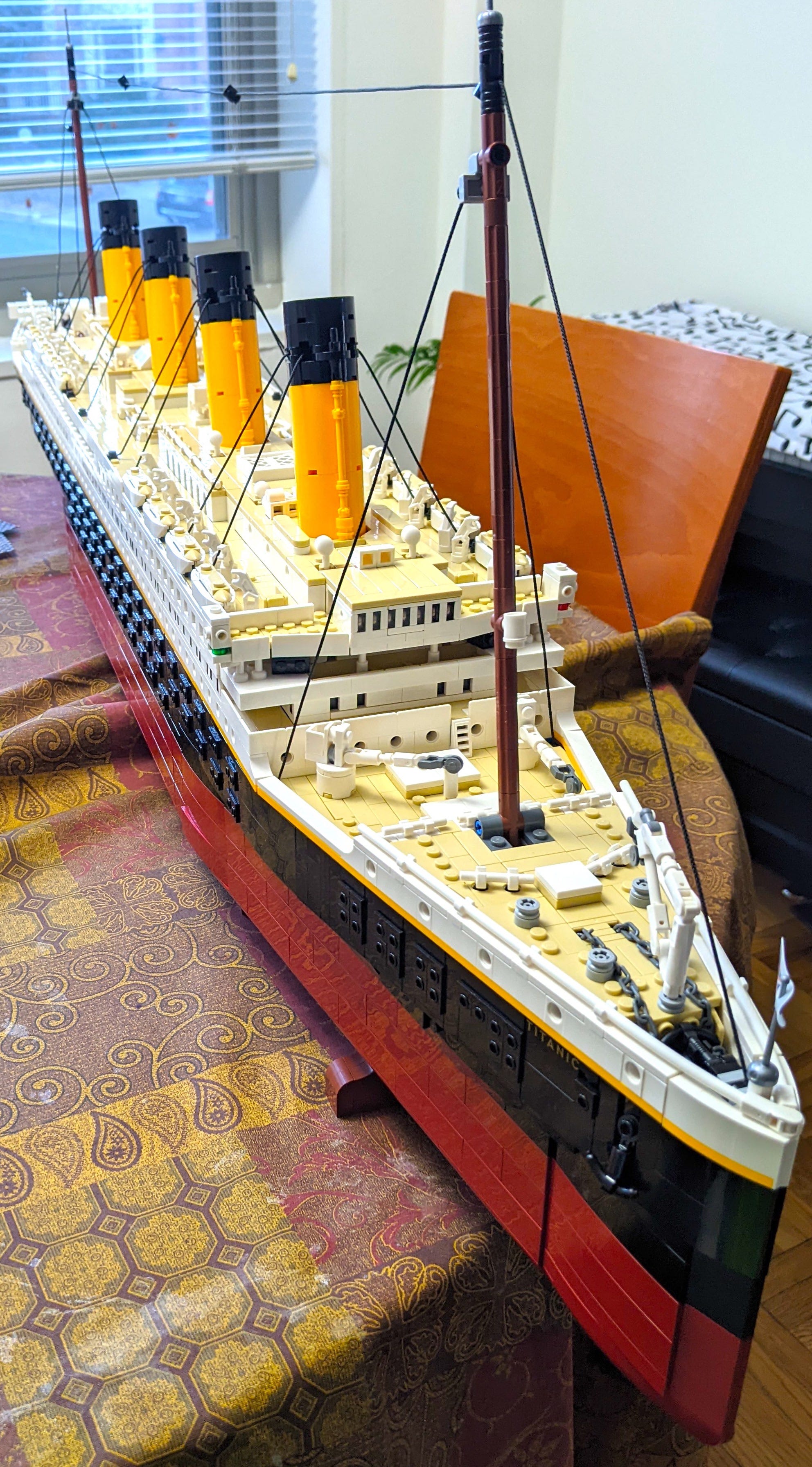 titanic lego