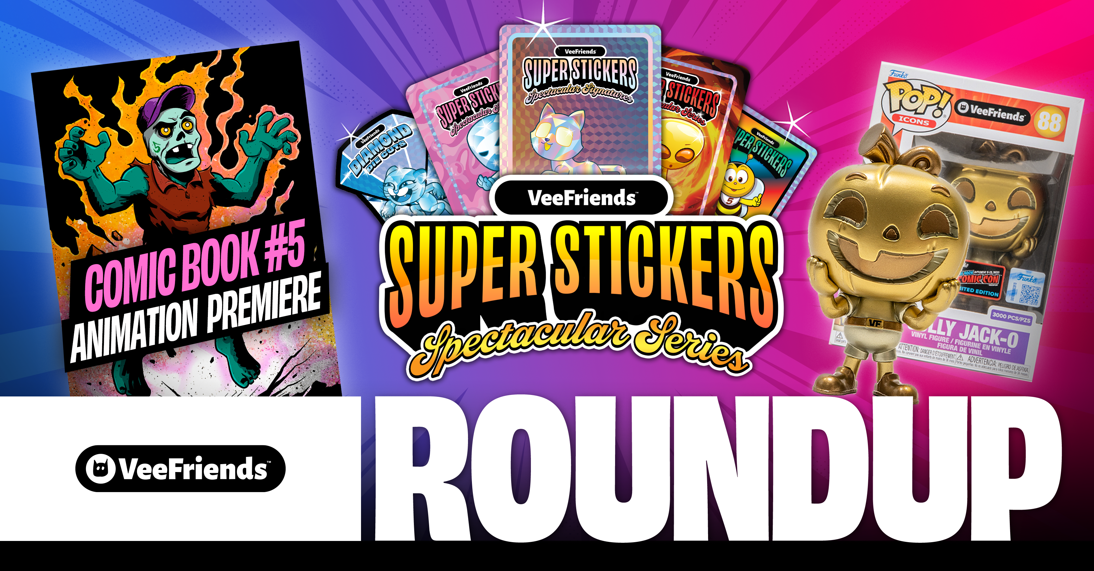 RoundUp: Super Stickers: Spectacular Series Announced & Pre-Order