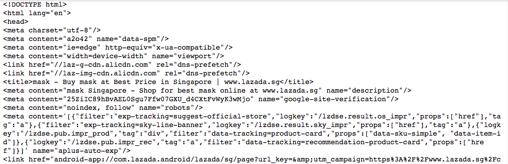 HTML content after using Beautiful Soup