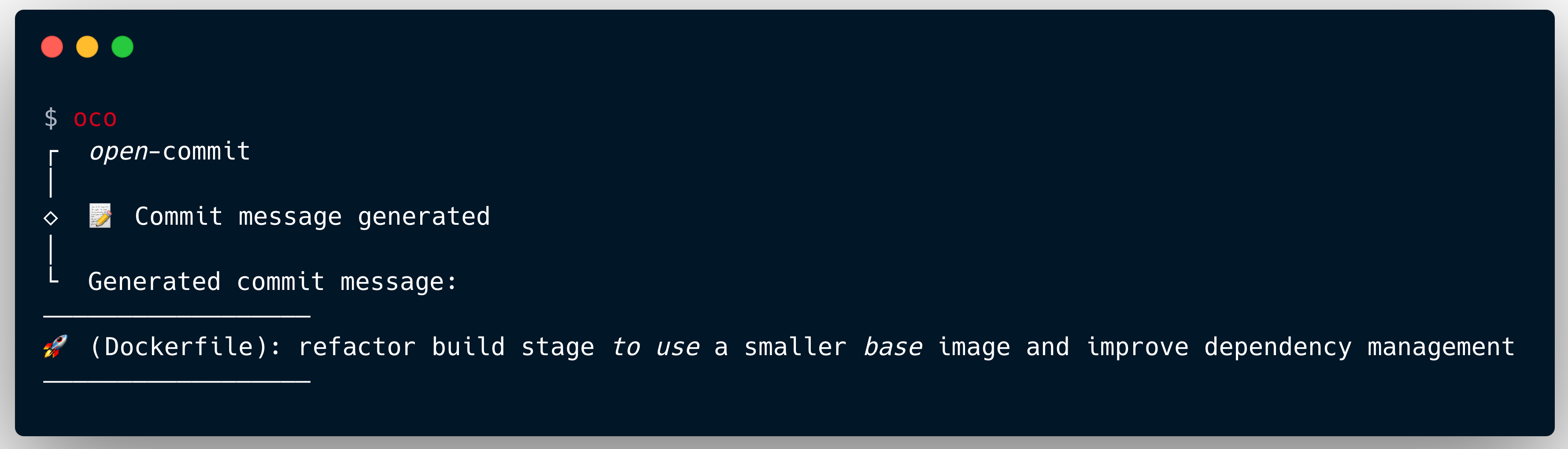 Effortless Git Commit Messaging with OpenCommit and Local LLMs