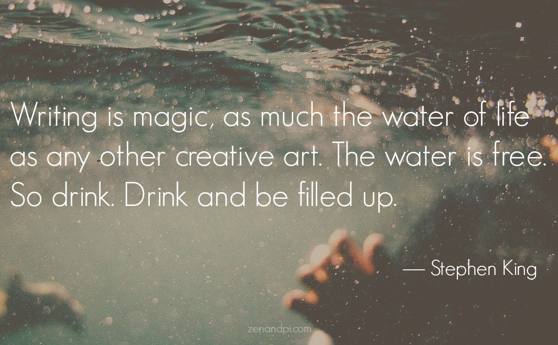 Stephen King on the Magic of Writing | by Lisa Marie Blair