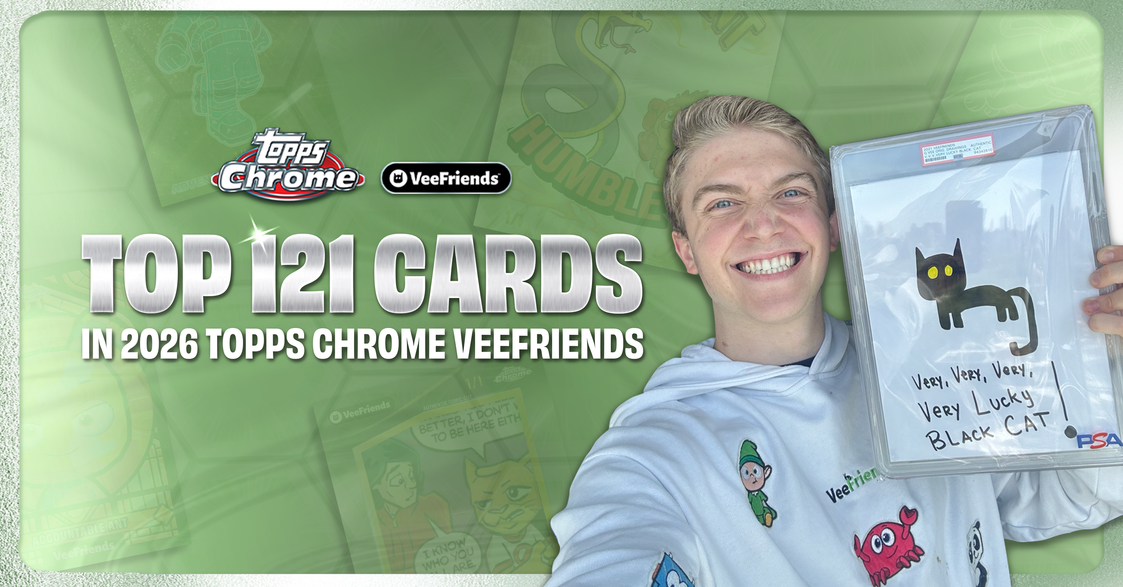 Adam Ripps' Top 121 Cards To Pull In 2026 Topps Chrome VeeFriends