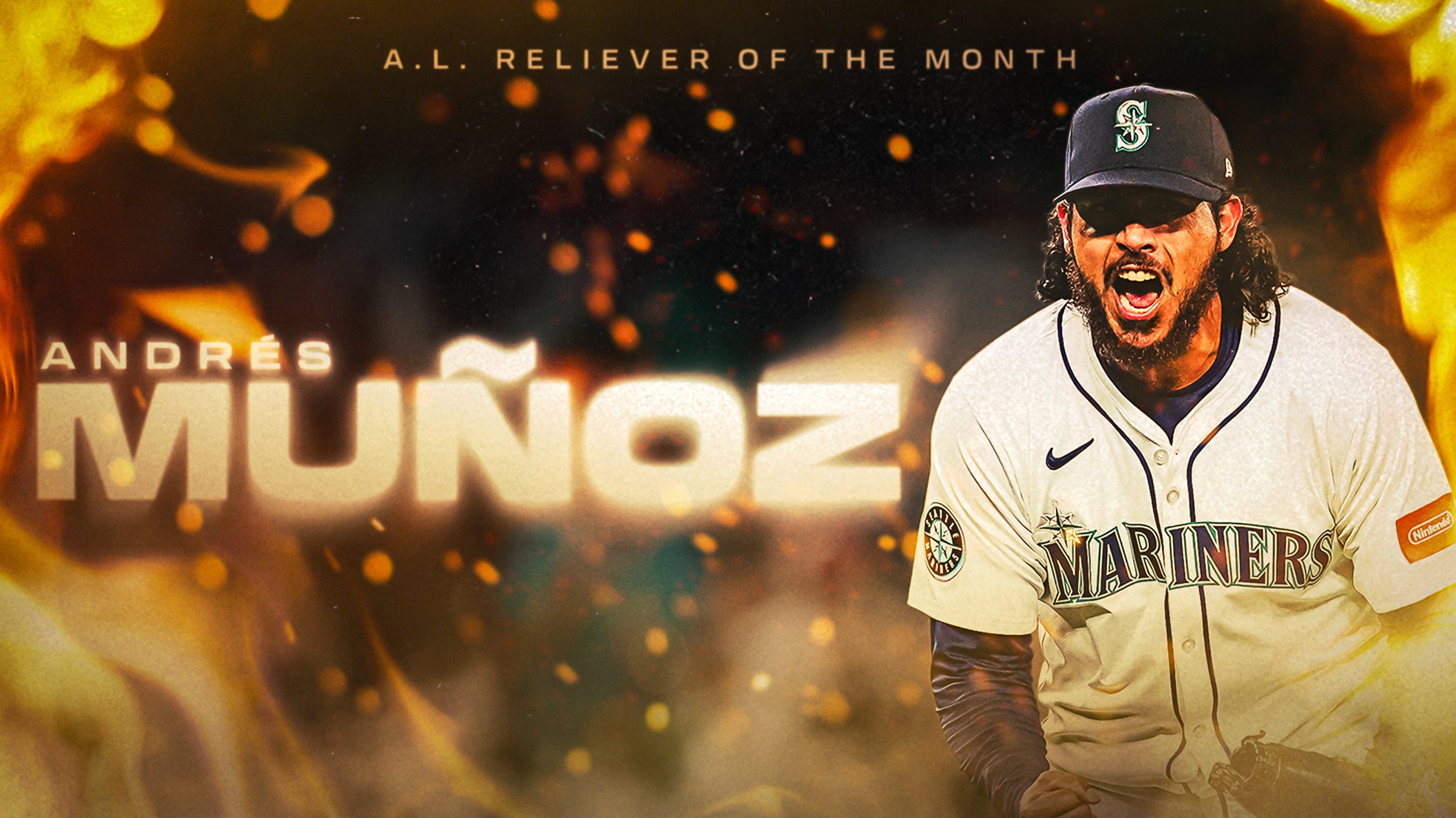 Andrés Muñoz Named American League Reliever of the Month | by