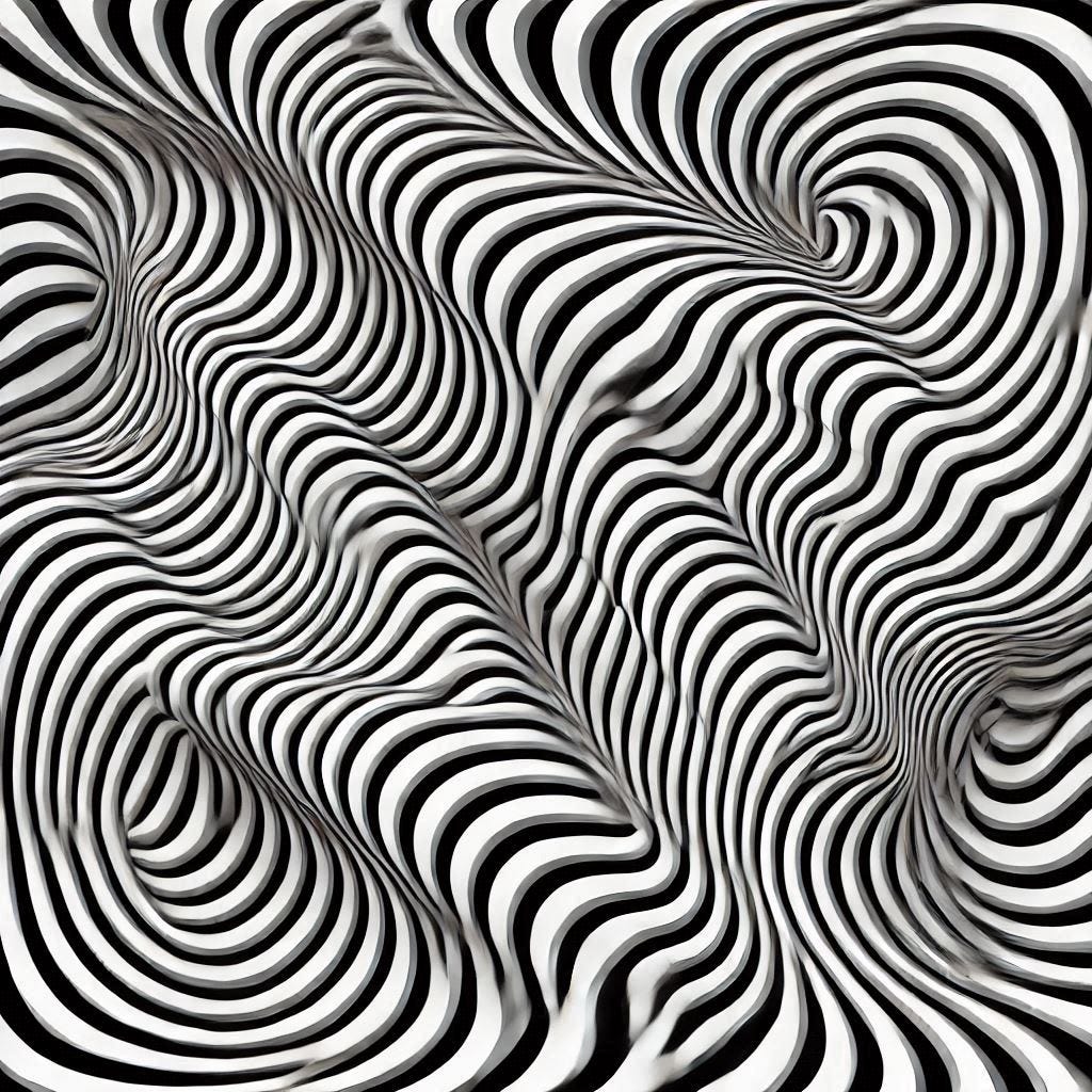 Is It Moving? The Mind-Bending Illusions of AI-Generated Op Art