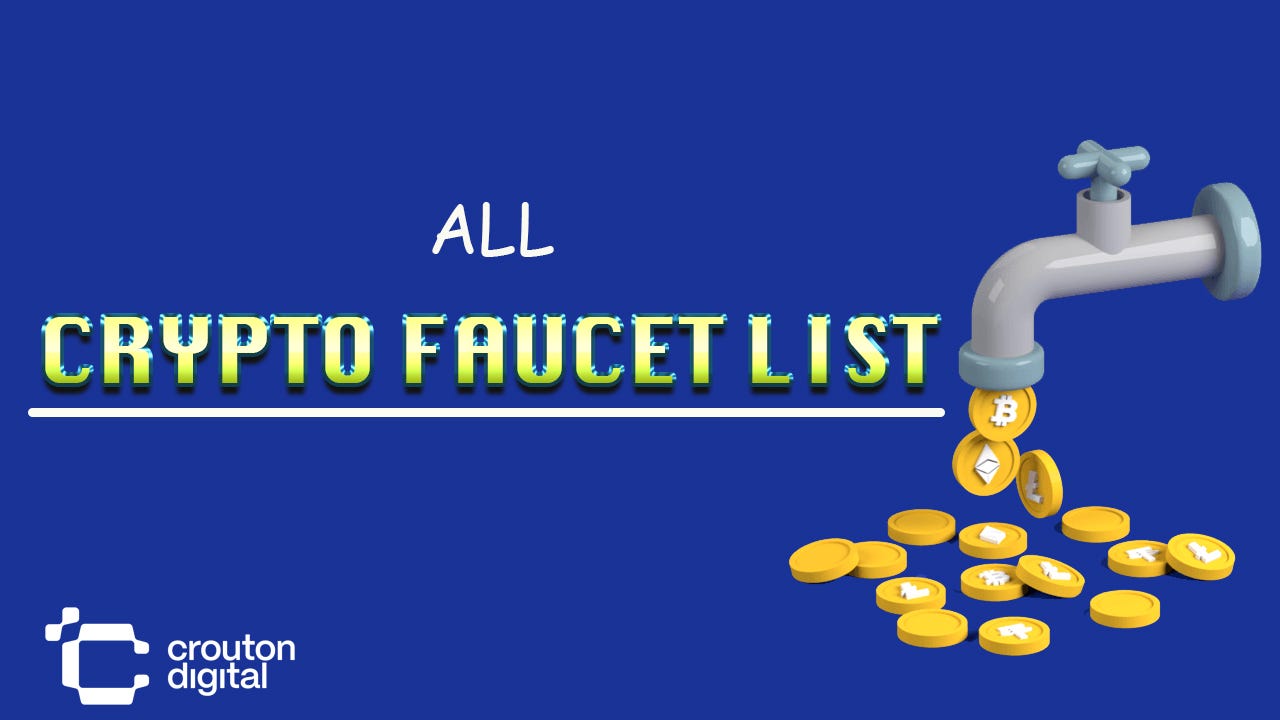 ALL Crypto Faucet List. Ethereum Goerli (ETH) | by Crouton Digital | Medium