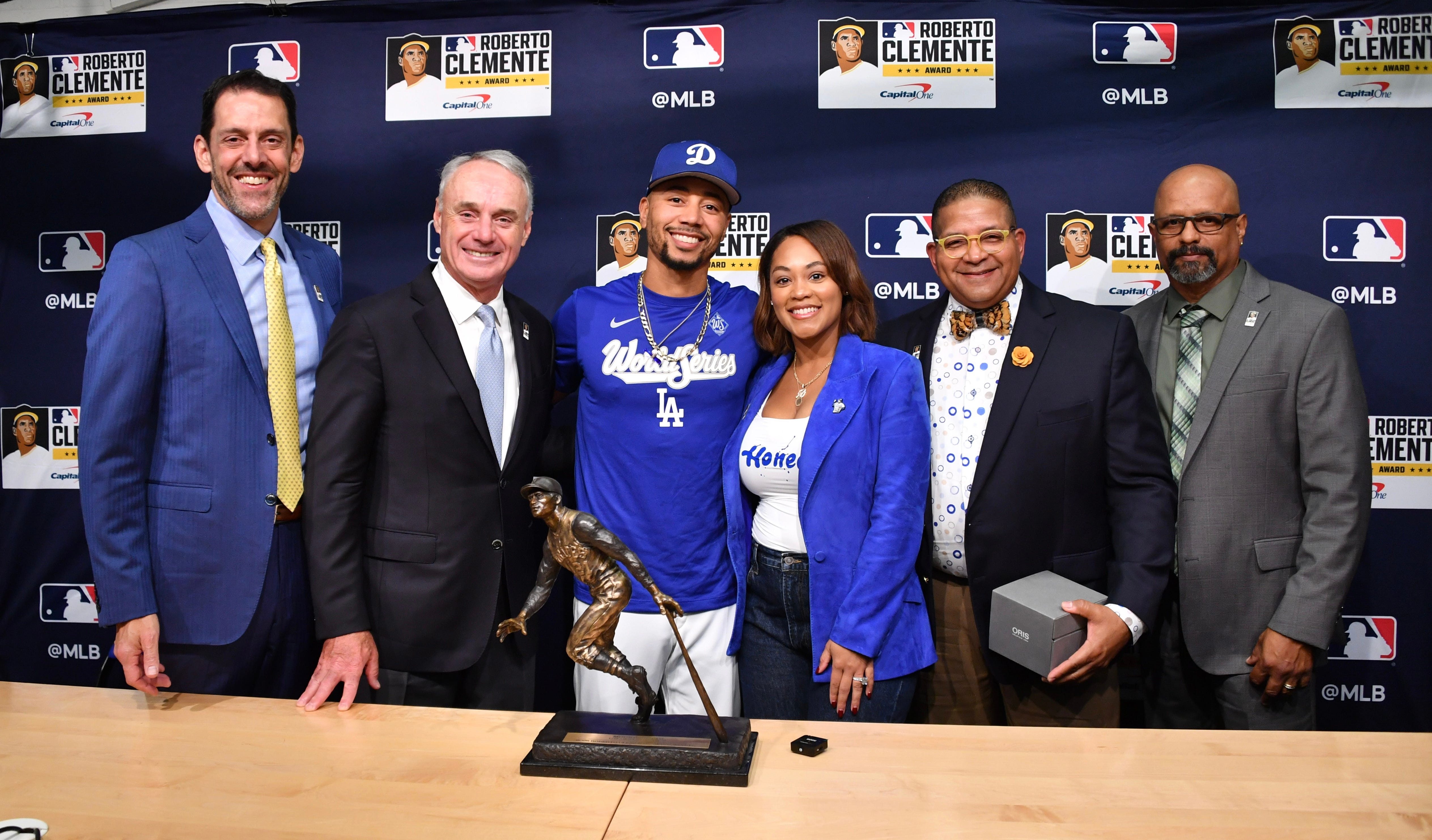 Mookie Betts wins one of baseball's highest honors — the 2025