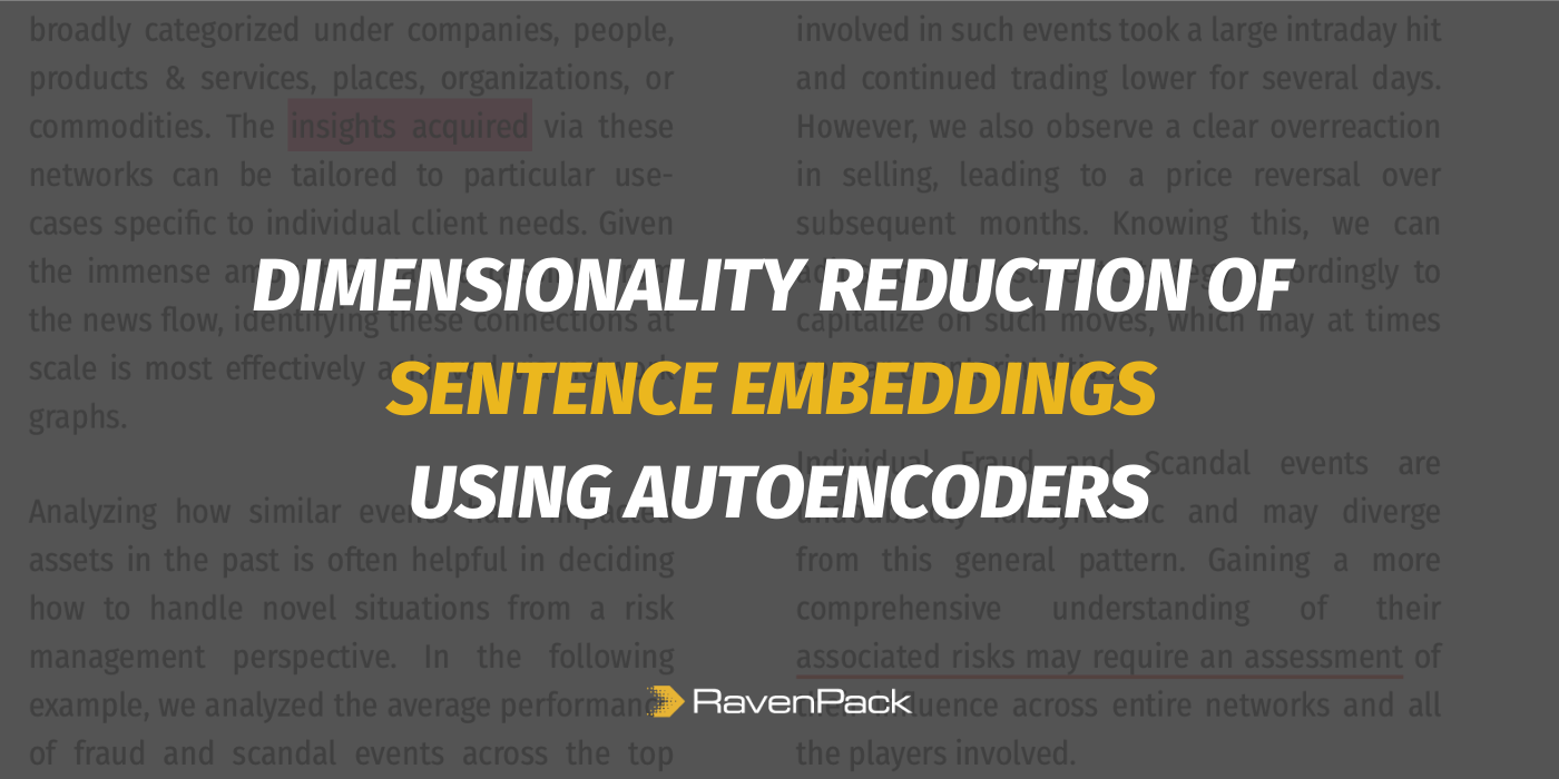 Using tied autoencoders to fine-tune and reduce sentence embeddings | by  Francisco ESPIGA | Bigdata.com | Medium