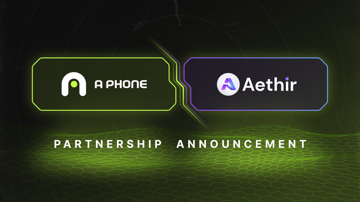 APhone Joins Forces with Aethir to Bring Decentralized Cloud Smartphones to  the Blockchain Era | by APhone | Medium