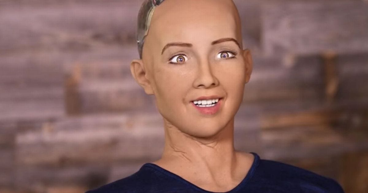 First Robot Robot Citizenship Artificial Intelligence Robot Sophia - Main Image