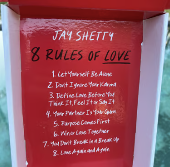 8 Rules of Love by Jay Shetty — book summary | by Fernanda