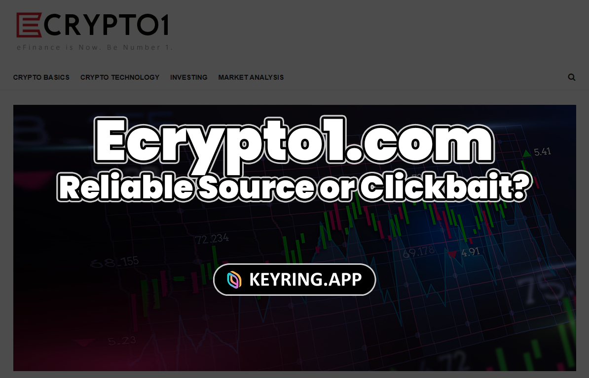 Ecrypto1.com Crypto Reviews. Ecrypto1.com might be a confusing… | by Antony  Threecores | Medium