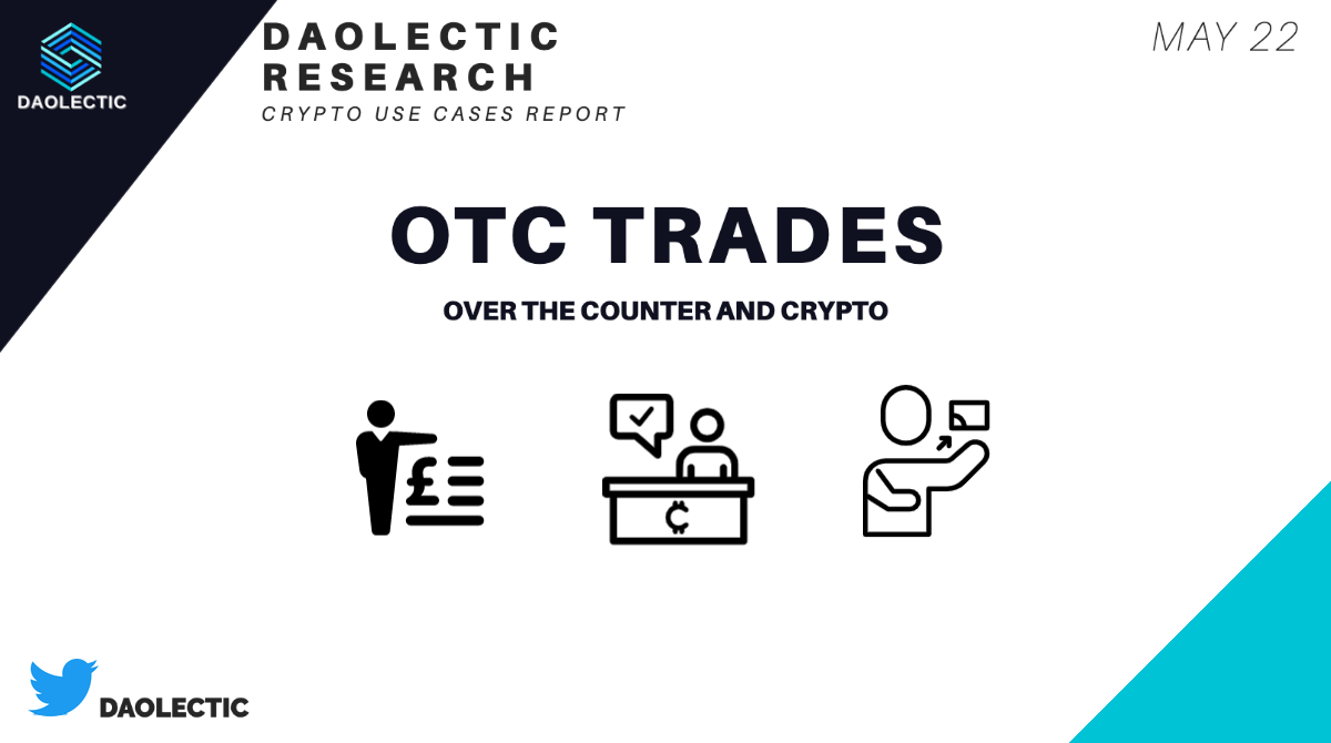OTC desks and their role within the crypto trades | by Lorenzo Definci |  Coinmonks | Medium
