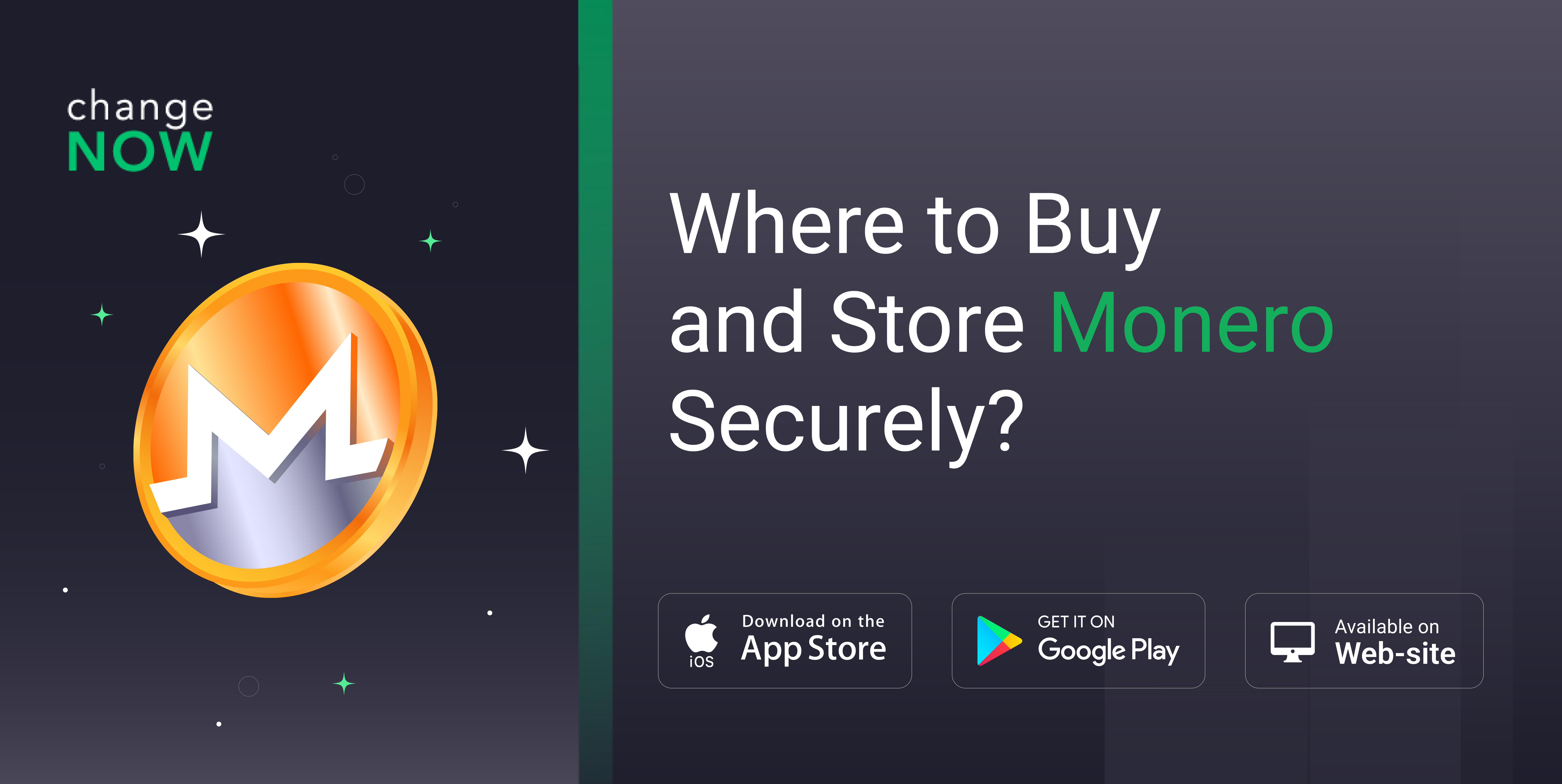 Where to Buy and Store Monero?. Understanding Monero: The… | by  ChangeNOW.io | Medium