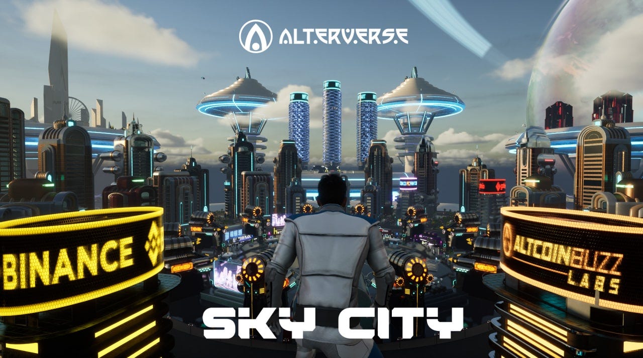 AlterVerse Secures Funding from Binance Labs, Polygon Ventures & Ankr to  Launch Sky City | by AlterVerse, Inc. | AlterVerse | Medium