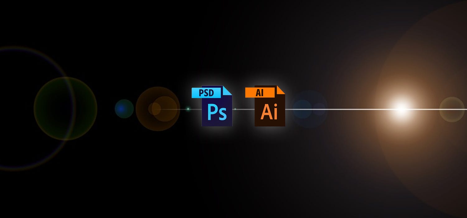 給我原始檔有這麼難嗎?! AI、PS哪裡不一樣?. Ai和Ps堪稱是每個平面設計師的吃飯工具，對於一般人來說好像就只是不同的軟體，但… | by  Ssu // 蘇| SSUDIO | Medium