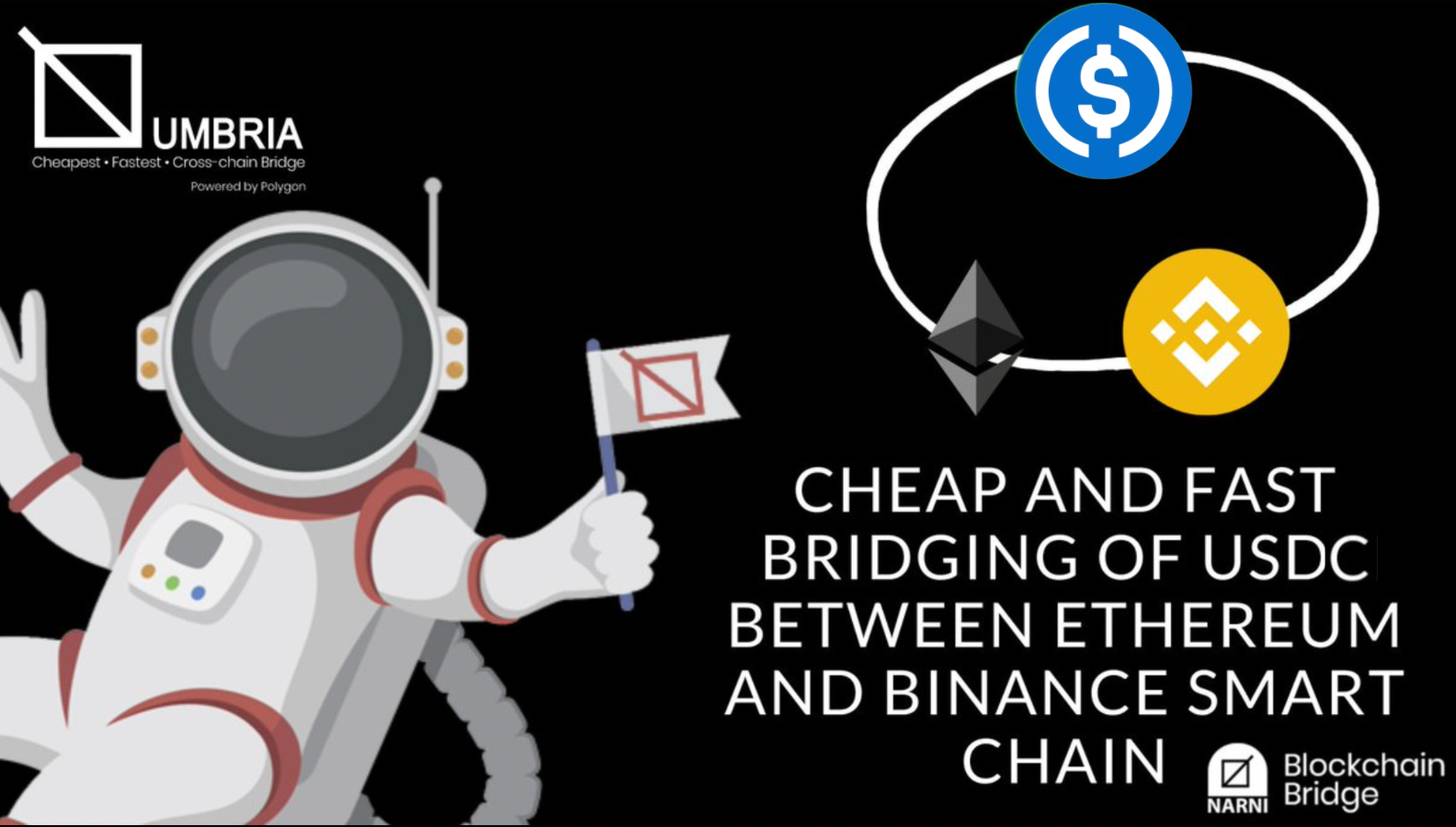 Bridge USDC from Ethereum to Binance Smart Chain Quickly and Cheaply | by  Umbria Network | Medium