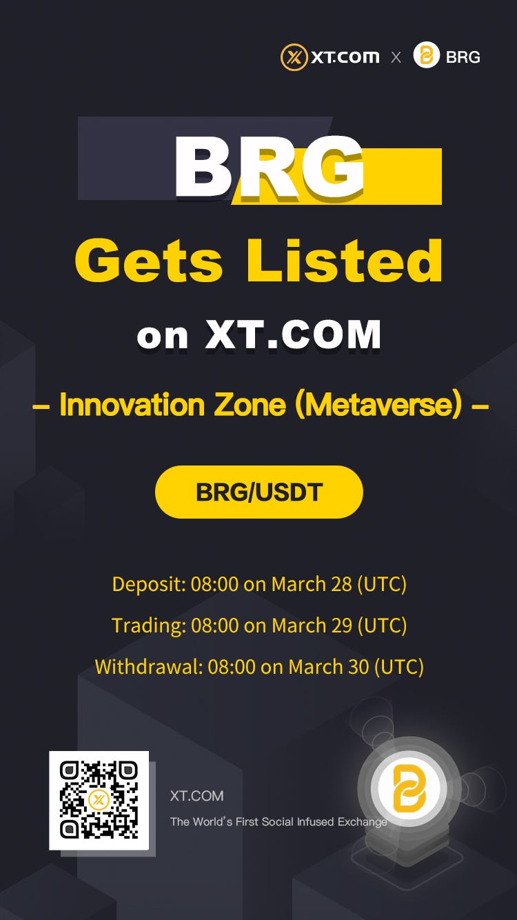 XT.COM Will List BRG(Bridge) and Open Its Trading | by XT Exchange | Medium
