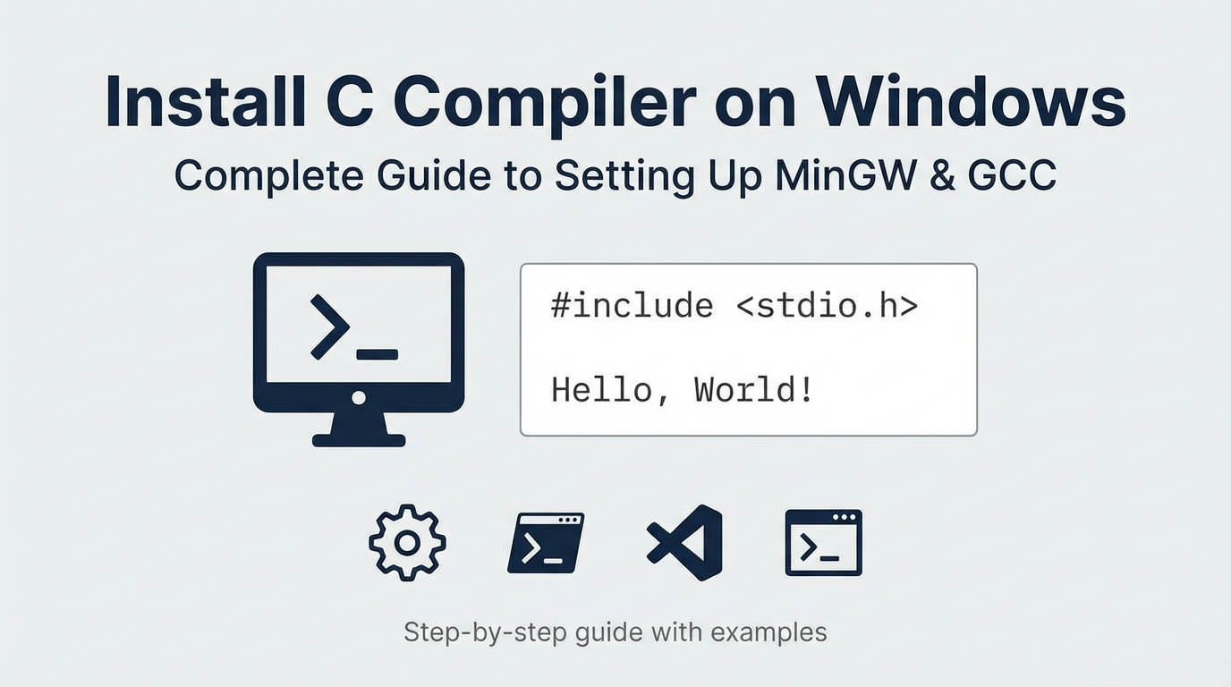 C Compiler Install